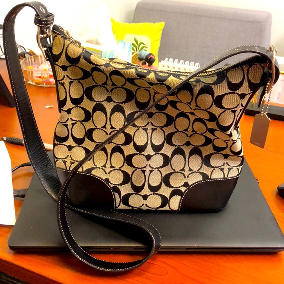 Coach signature purse